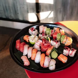 sushi, food, sashimi, sushi and sashimi