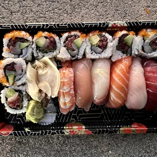 sushi and sashimi, sashimi, food, sushi