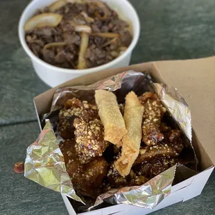 Shoyu Half Chicken &amp; Bulgogi Bowl