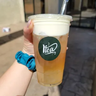 Sea Salt Green Tea Latte