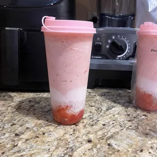 Strawberry Sago (Strawberry Sago &Crystal Boba )