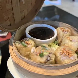 Steamed dumplings were my favorite! I&apos;ll be getting these every time.