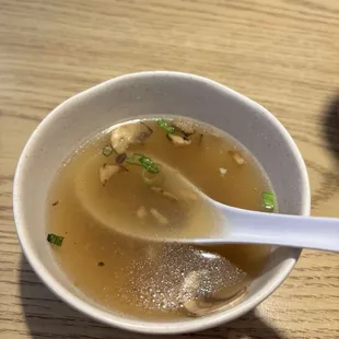 clear onion soup