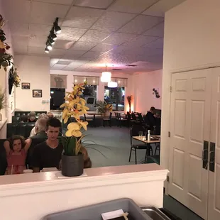 Other dining room for parties or overflow.