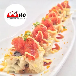 King Crab Crunch Roll!! Once you try it, you never get enough of it!!;)