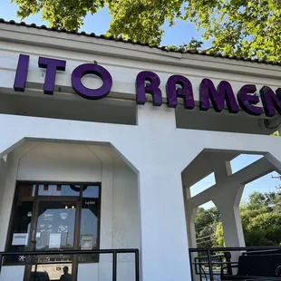 Exterior of the Restraunt