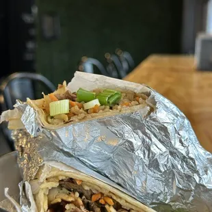 Hibachi burrito