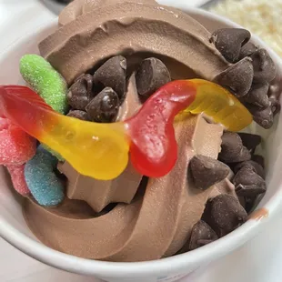 Chocolate gelato