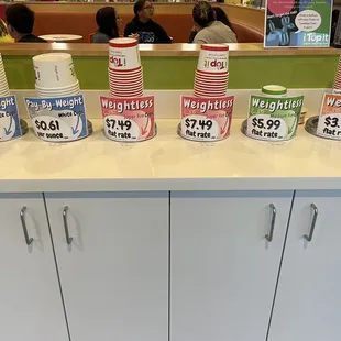 Size options