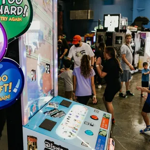 Purchase an arcade card at the front desk or add it on to your birthday party package.