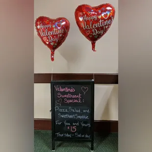 We have a complete line of breakfast and lunch items. We also have daily specials.