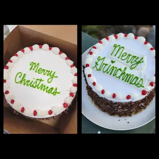 Wrote the wrong message, so they put another layer of icing to cover it.