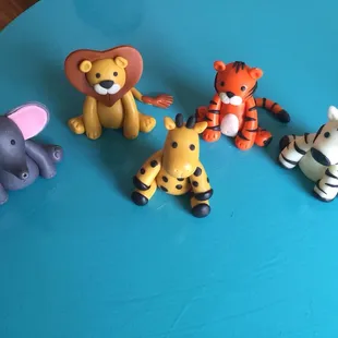 Fondant Safari Friends