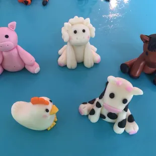 Fondant Barnyard Friends