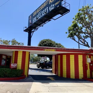 Drive in entrance May 12, 2022