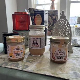 Love the honey with my Harney and sons teas. I can eat the lemon honey with a spoon it's so good.