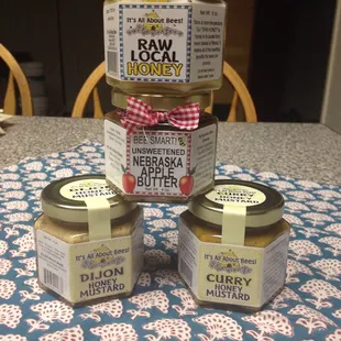 Love the mustards too.