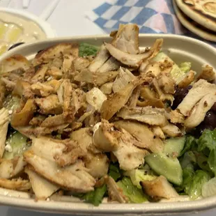 Greek Salad with Chicken