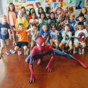 Super Hero Summer ART Camp!!
