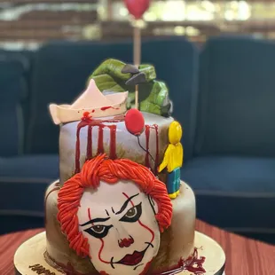Joker Tiered Cake