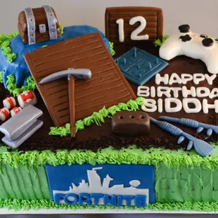 Making these Fortnite cakes were a lot of fun! I enjoy the small details involved with decorating these (and getting ideas from my kids!)