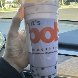 Taro milk tea