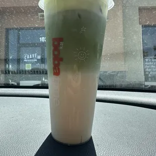 Matcha jasmine tea
