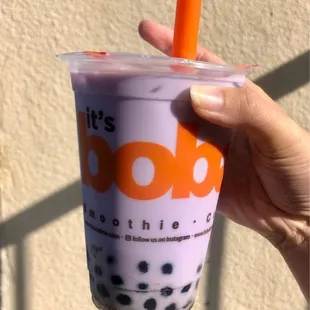Taro milk tea