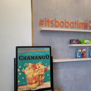 I have never seen this new menu drink, I'll try next time.