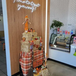 a display in a store