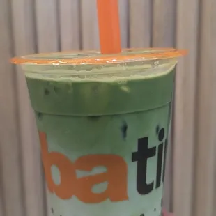 Jasmine Matcha Boba