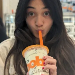 Cookies and creme shake