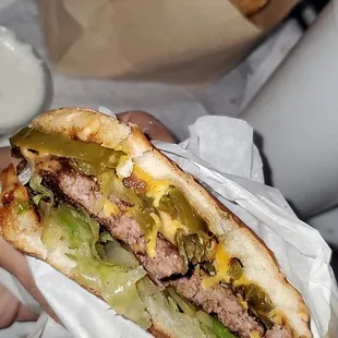 I have seriously been craving it's burger time my entire pregnancy