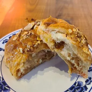 Cross-section of the Almond Rose Croissant ($5.45)  06-30-2023
