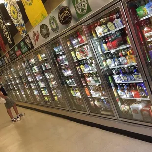 a man in a grocery store