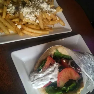 Greek Vegetarian Sandwich