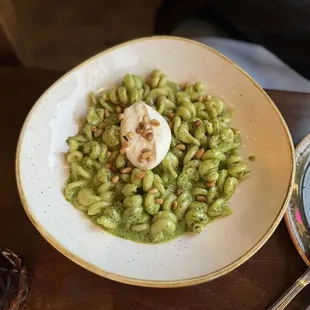 Basil Pesto Fettuccine