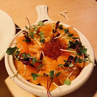 Salmon &amp; Ikura Bowl
