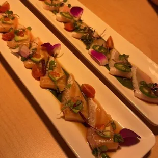 Yellowtail Belly Carpacio