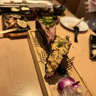 Blue Crab Meat Sushi Taco