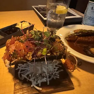Tuna Poke Sushi Taco