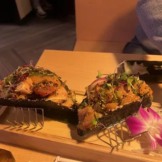 Mixed Poke Sushi Taco