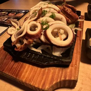 Whole Squid (Ikayaki)