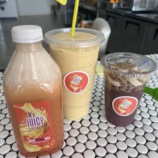 Amazing juices Always. Amazing Service