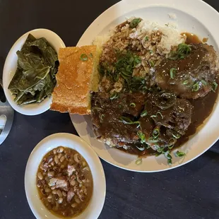 Sunday special beef oxtails