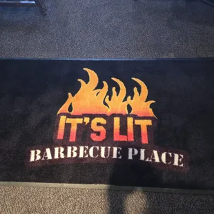 The name It&apos;s Lit Barbecue Place