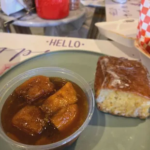 Sweet potato and cornbread