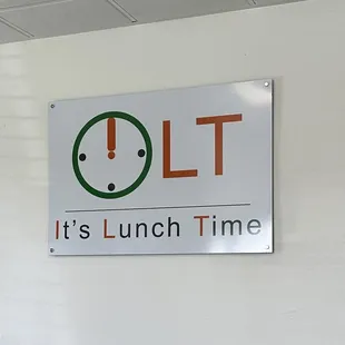a clock on the wall