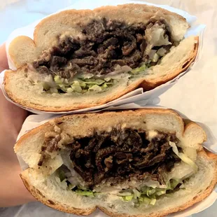 Bulgogi Sandwich (Onion, Cheese, Lettuce, Jalapeno, $14.99)- 3/5 stars