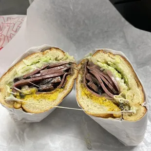 Salami Sandwich